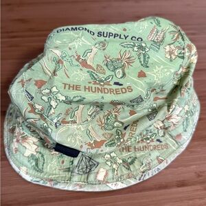 The Hundreds men’s distressed Bucket Hat - Green